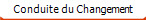 Conduite du Changement